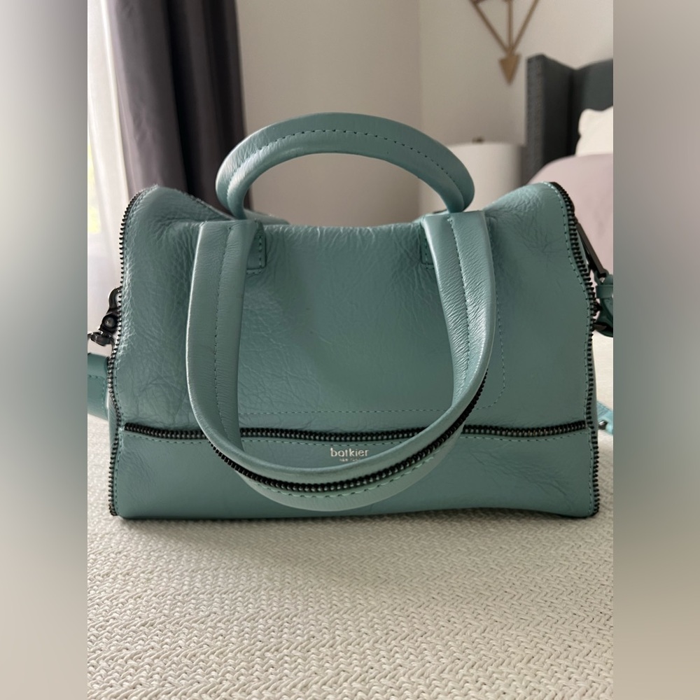 Botkier ocean blue stylish crossbody bag.